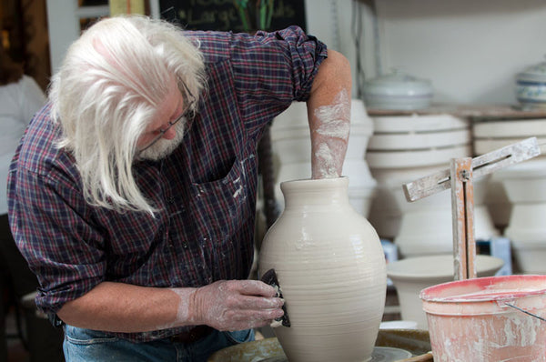 Maine Artisan Pottery Maker