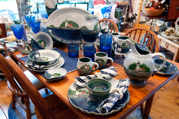 Sheepscot River Pottery Inside Store