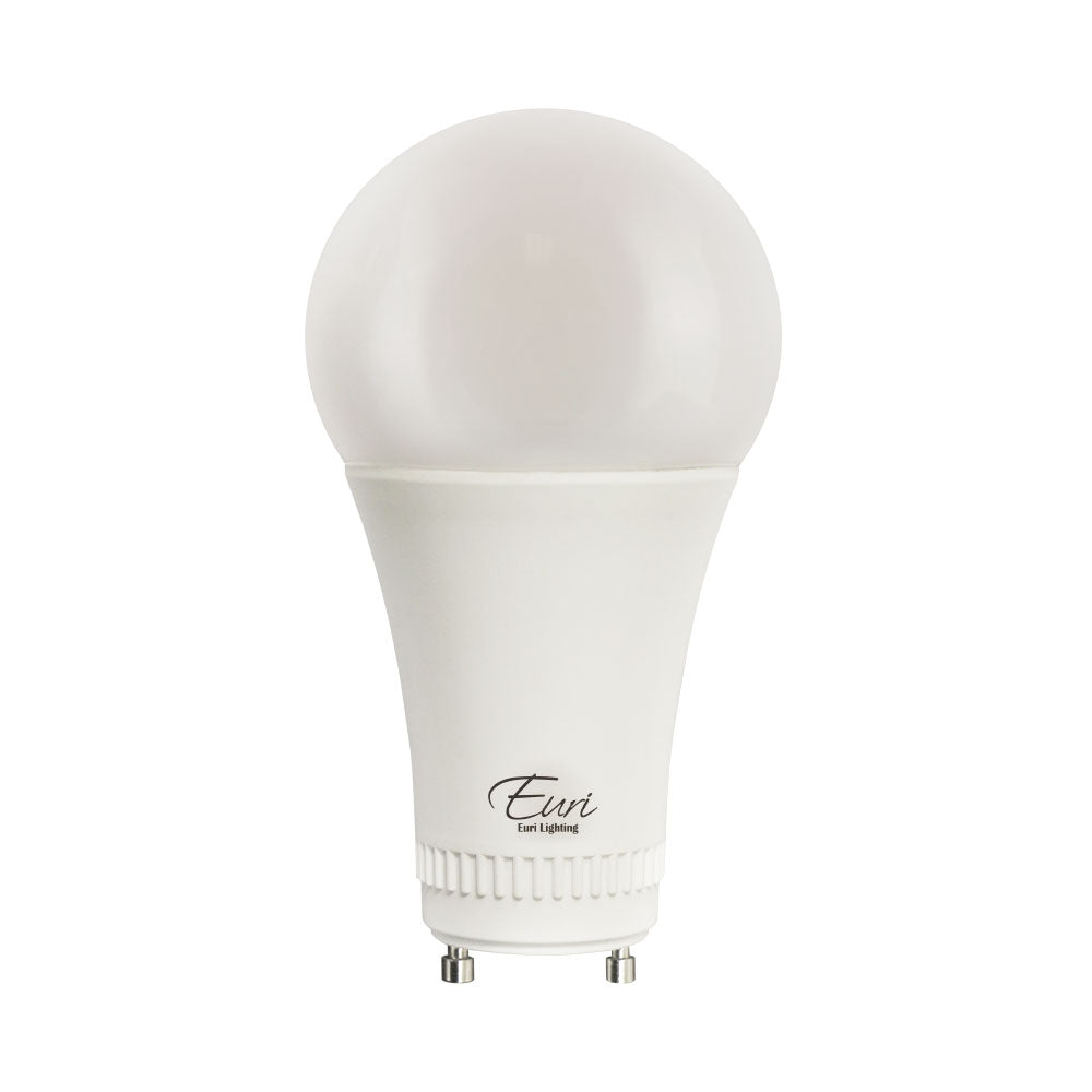 Euri Lighting LED GU24 A21 Bulb, 17 Watt, 1600 Lumens, 90+ CRI, Dimmable, Bi-Pin GU24 Base, Energy Star Rated, JA8 Compliant, 120V