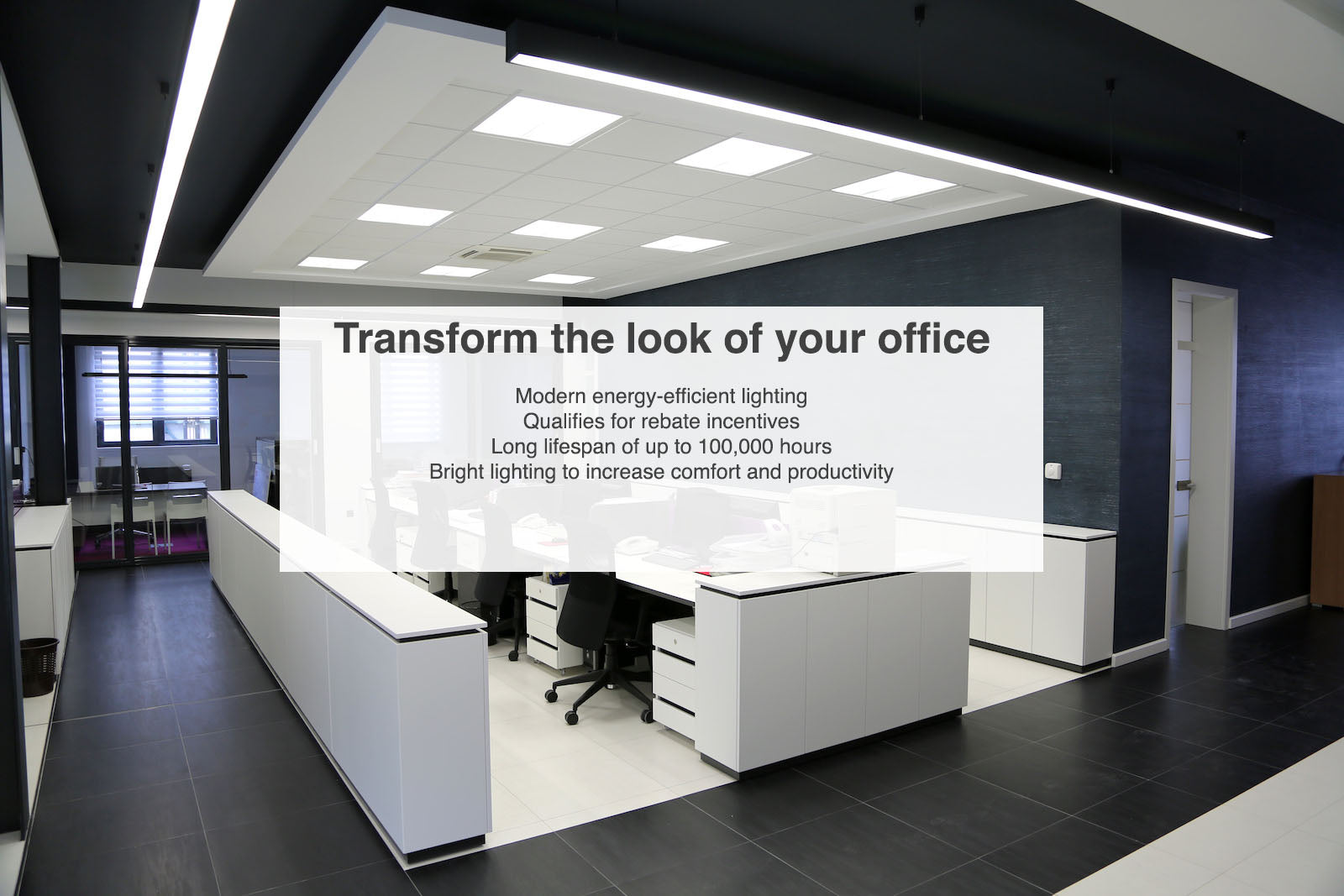 Led Office Lighting Fixtures Led Office Ceiling Lights