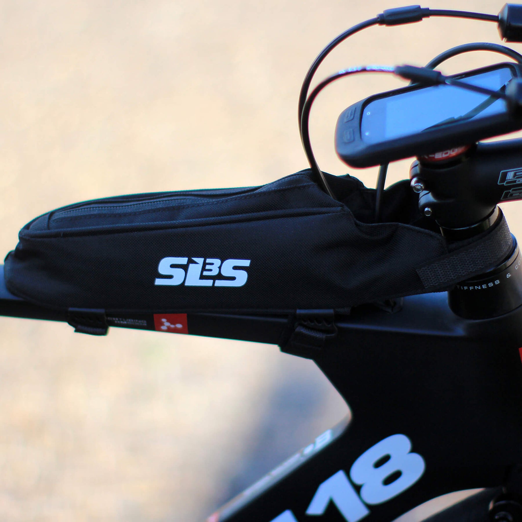 small top tube bike bag