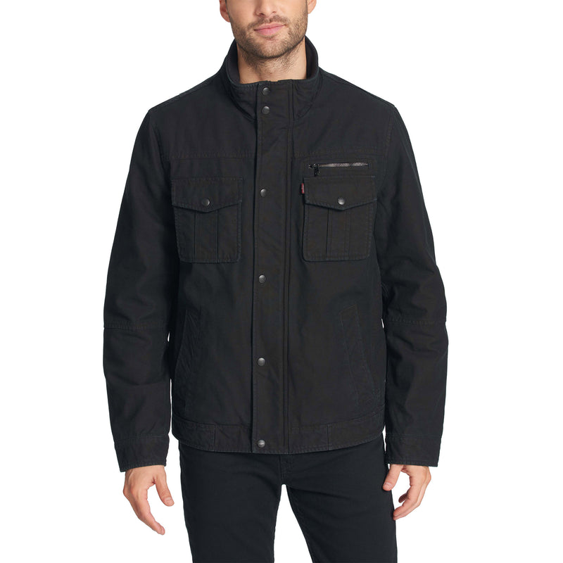 levi's men's full zip jacket