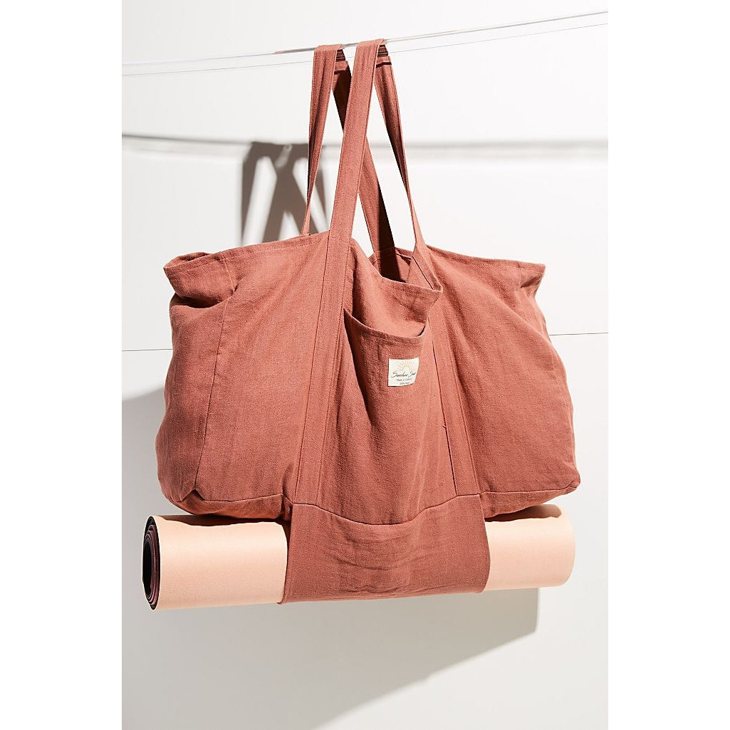 The Sunshine Series Hemp Market Bag- Terracotta