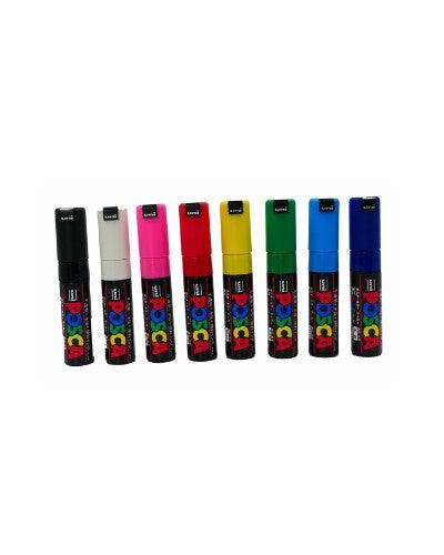 Posca Paint Marker Broad PC-8K, Multicolor Set of 25