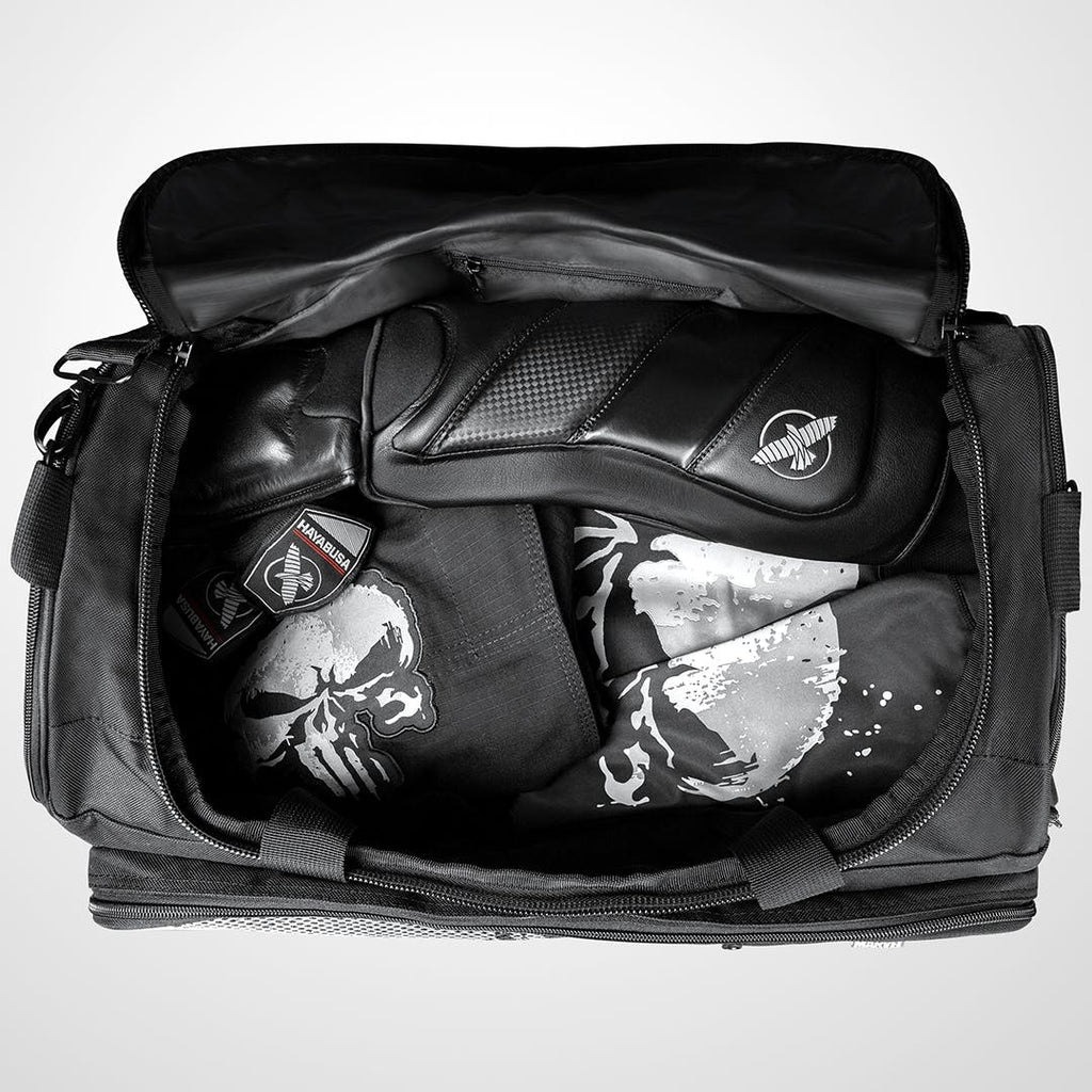 inside gym bag