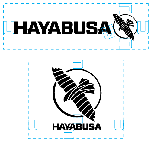 hayabusa logo font