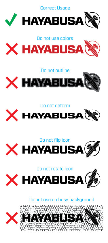 hayabusa logo font