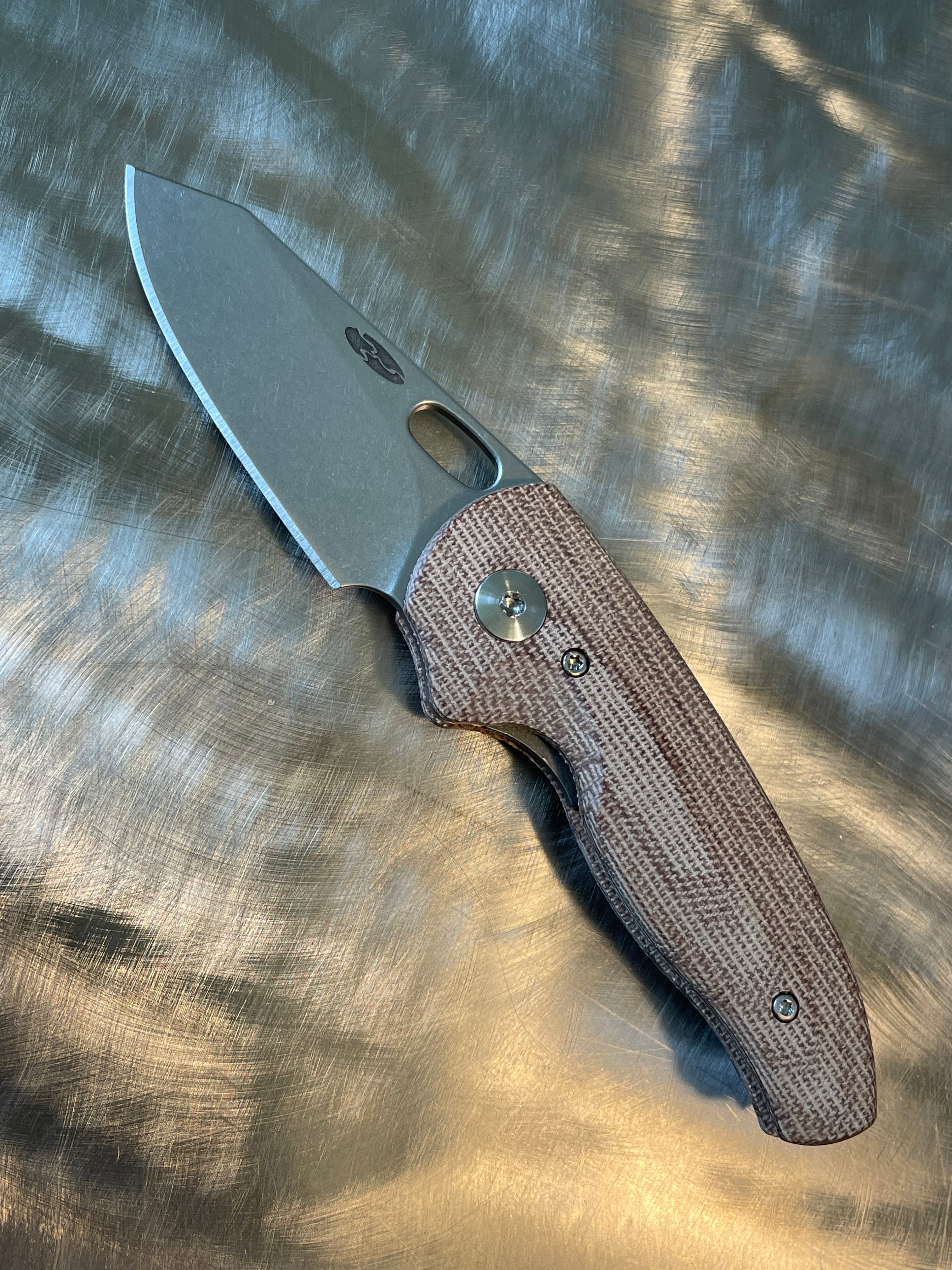 TRM Nerd Micarta 3D Contoured (Multiple Colors)