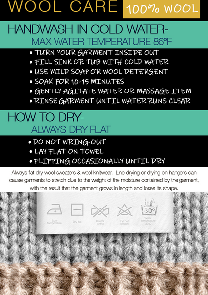 Wool Care Instructions