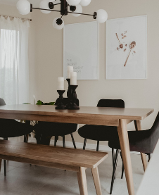 Salle à manger après d'Éric et Nathalie