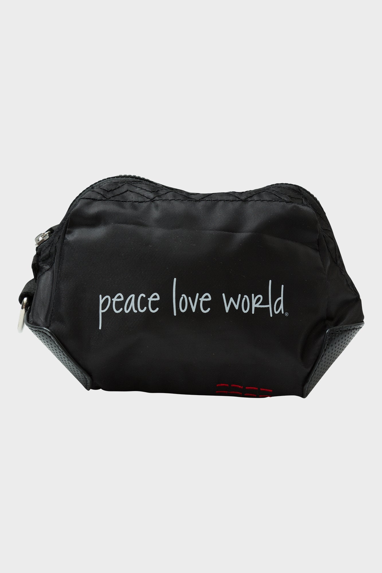 peace love world luggage