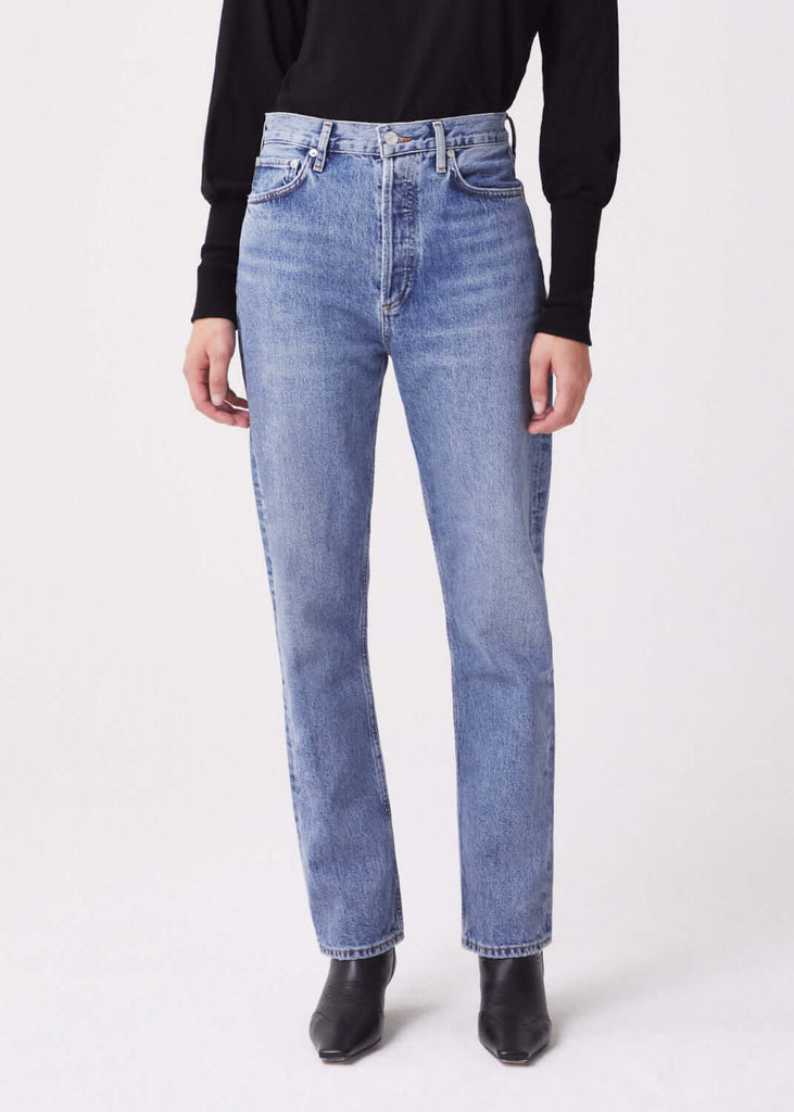 Agolde | 90's Pinch Waist Jeans in Navigate | The New Trend