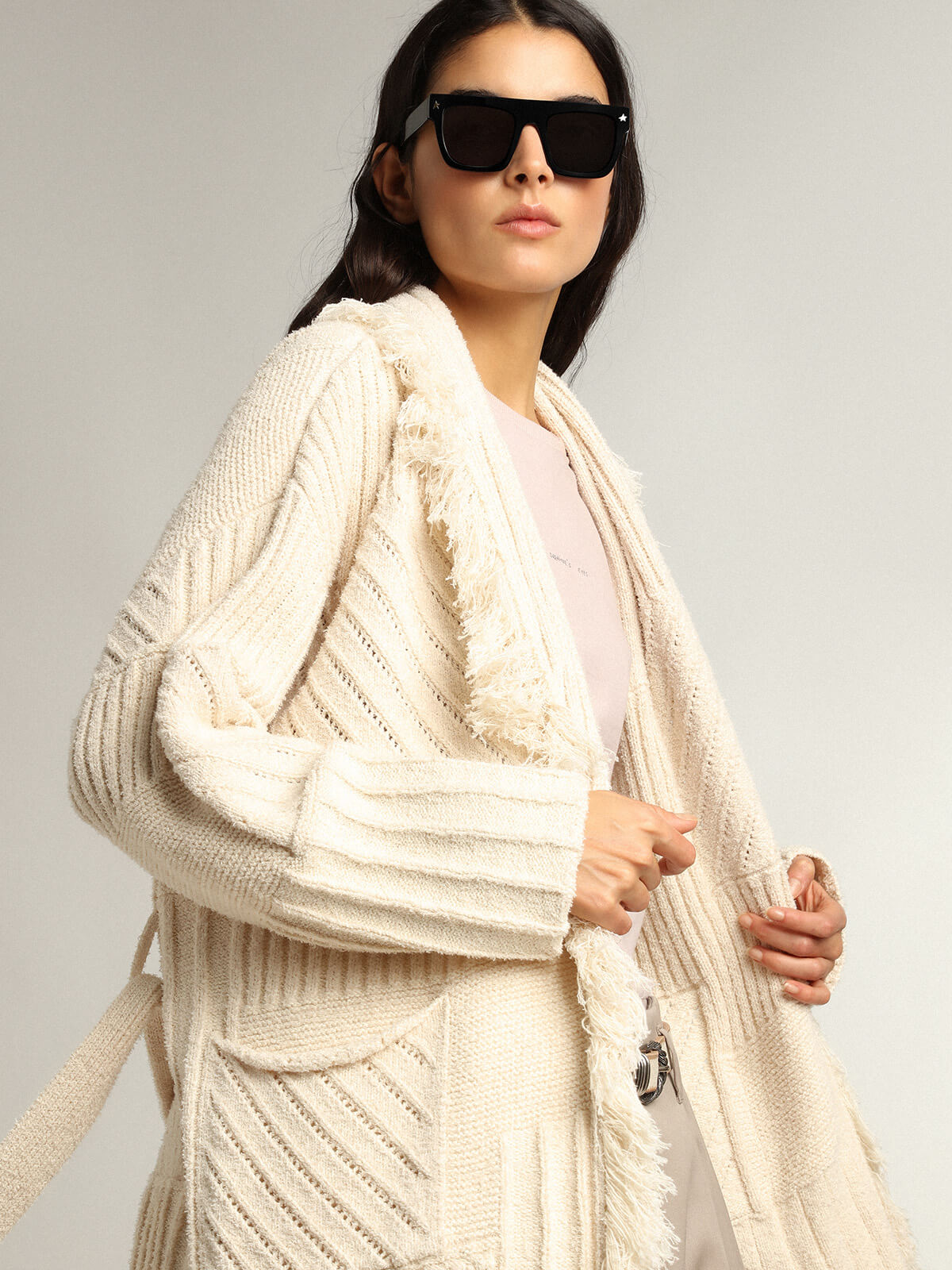 JOURNEY W'S KNIT BELTED CARDIGAN