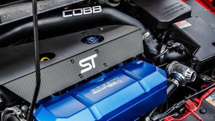 Breedt Ford Focus ST carbon fiber engine cover - Ford ...