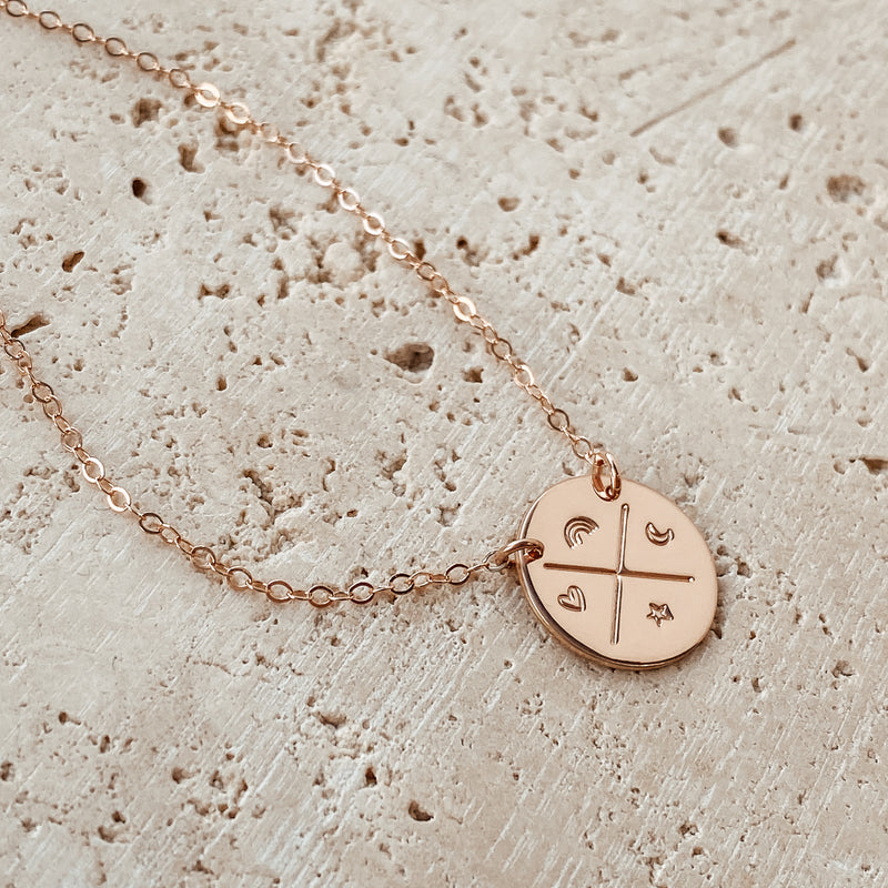 cross my heart necklace