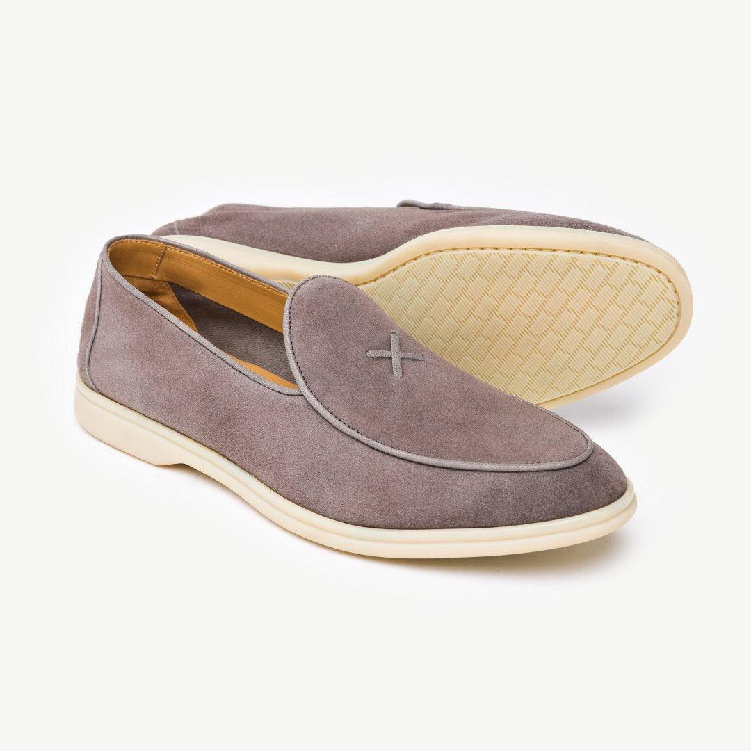 Men's Grigio Suede Viaggio Loafer