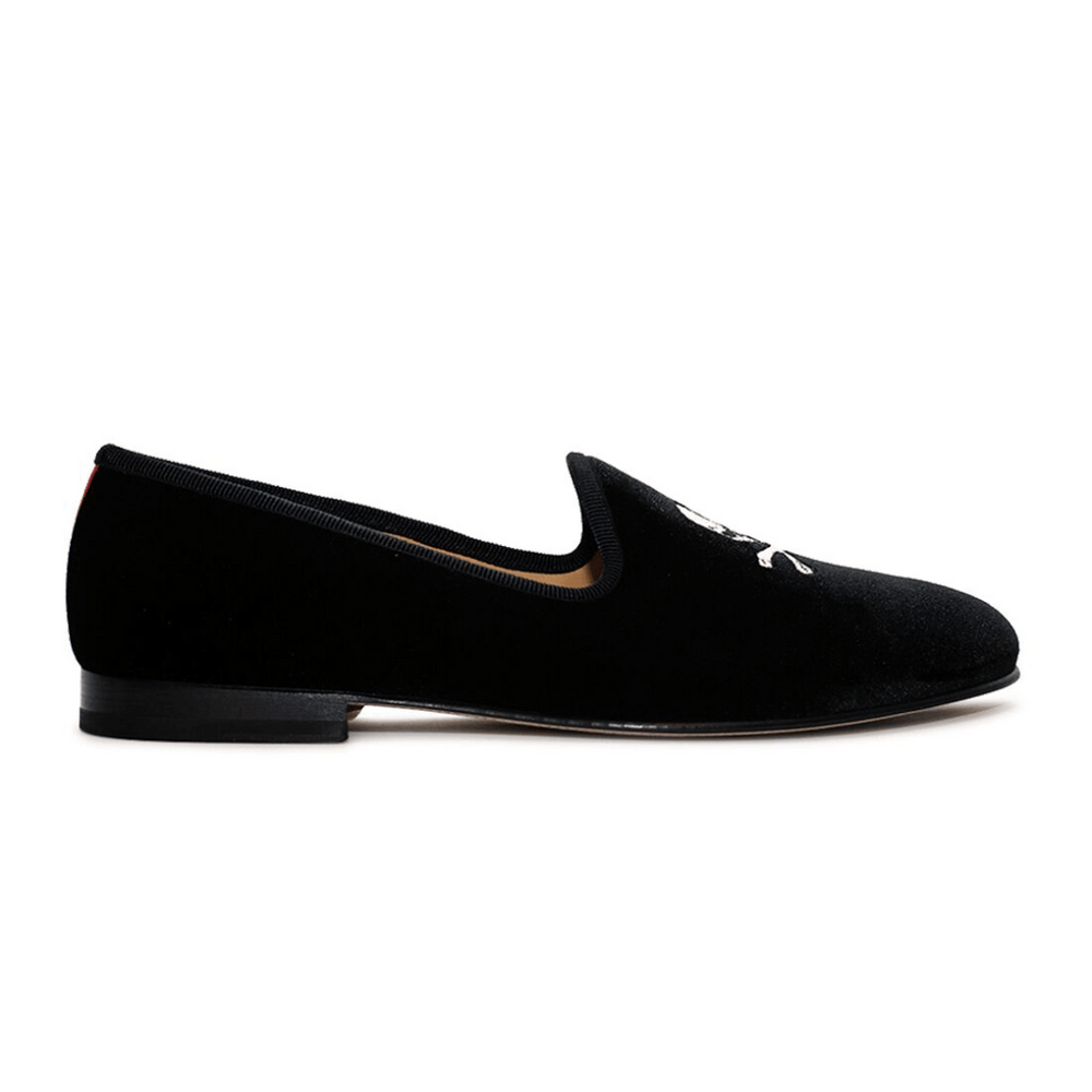 del toro skull loafers