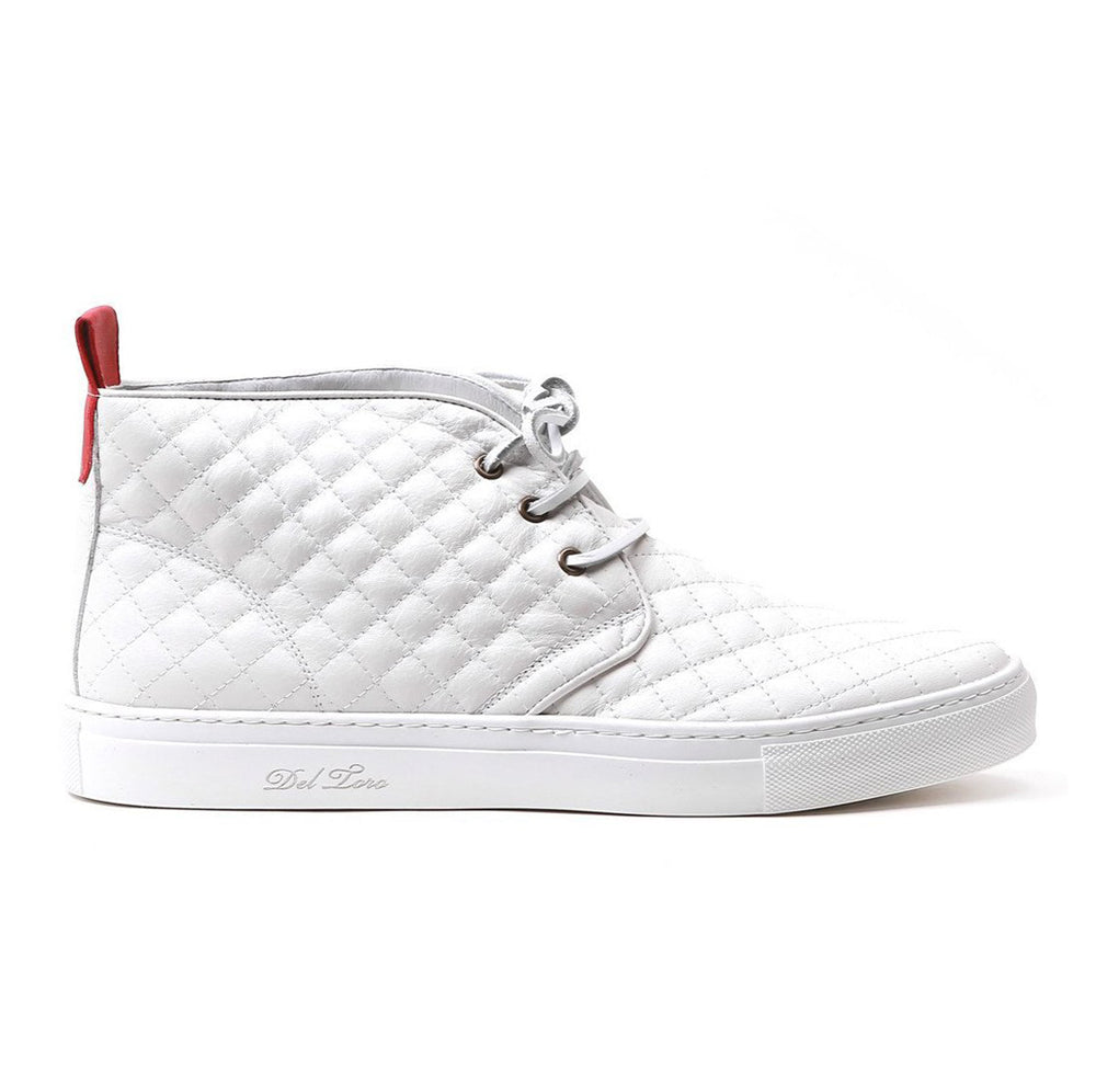mens quilted sneakers