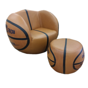 soccer ball chair and ottoman