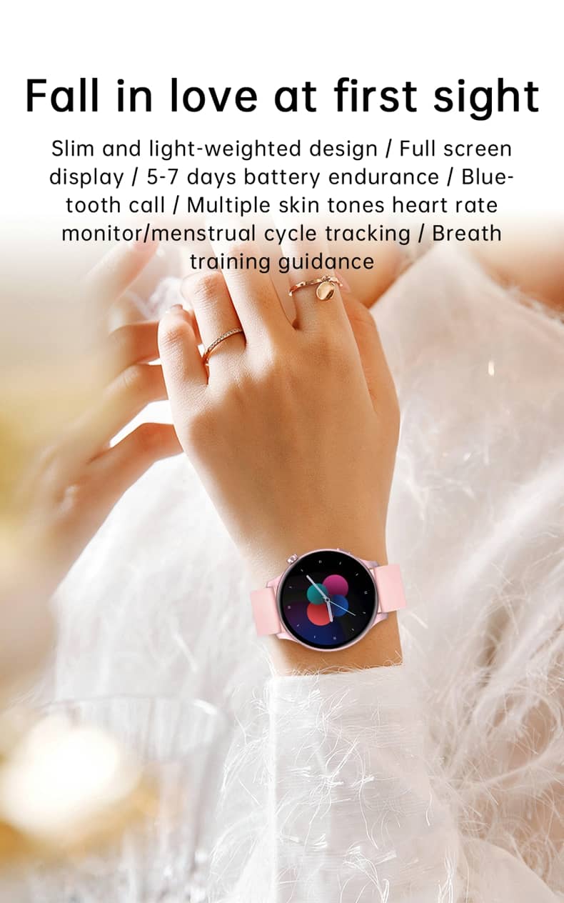 Findtime Smart Watch for Blood Pressure Monitor Heart Rate Blood Oxygen with Bluetooth Calling