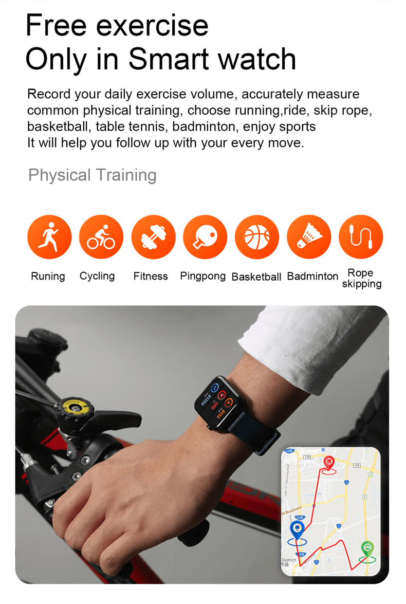 Findtime ECG Smart Watch with Blood Pressure Monitor Body Temperature Heart Rate Blood Oxygen