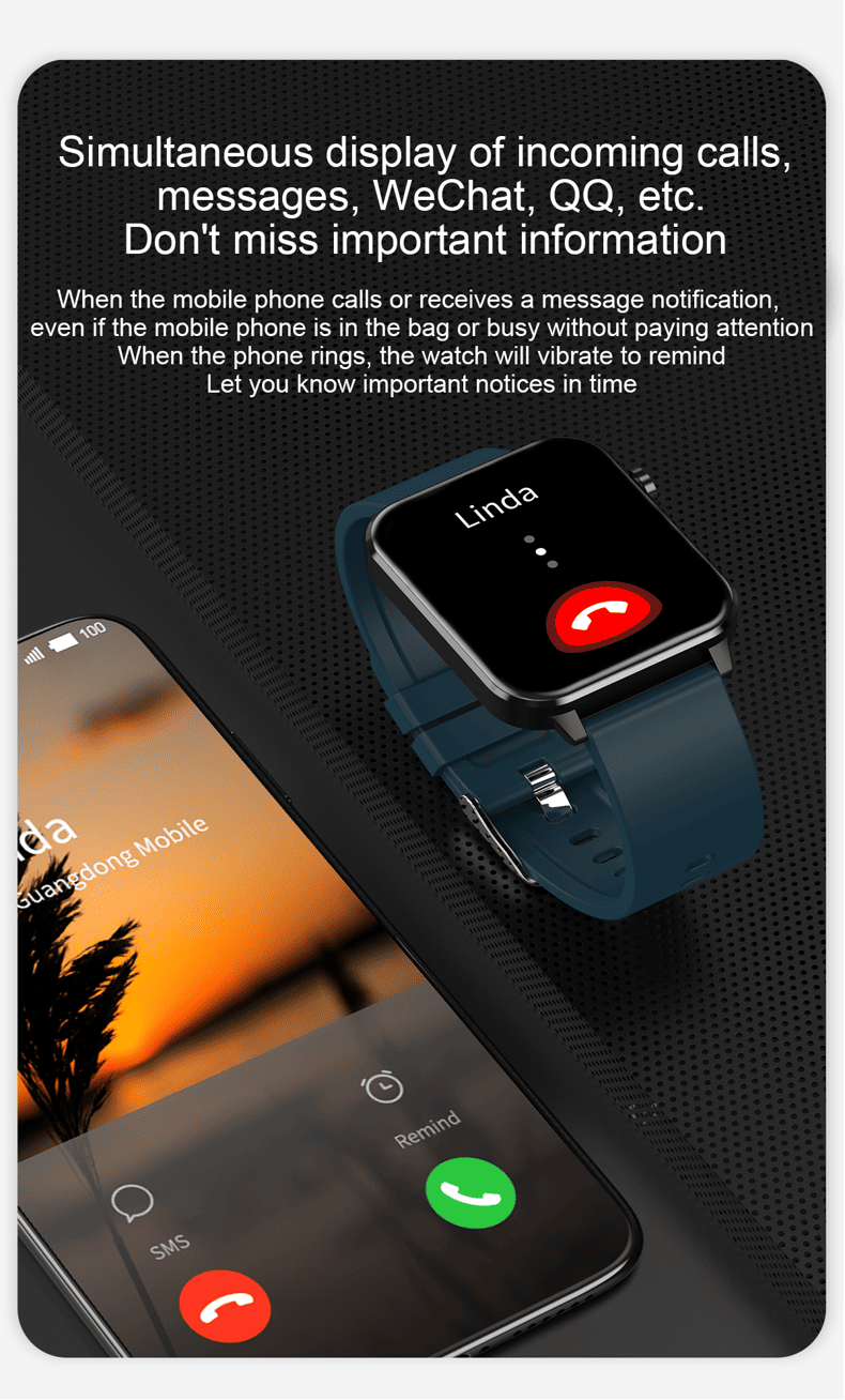 Findtime EKG-Smartwatch mit Blutdruckmessgerät, Körpertemperatur, Herzfrequenz, Blutsauerstoff