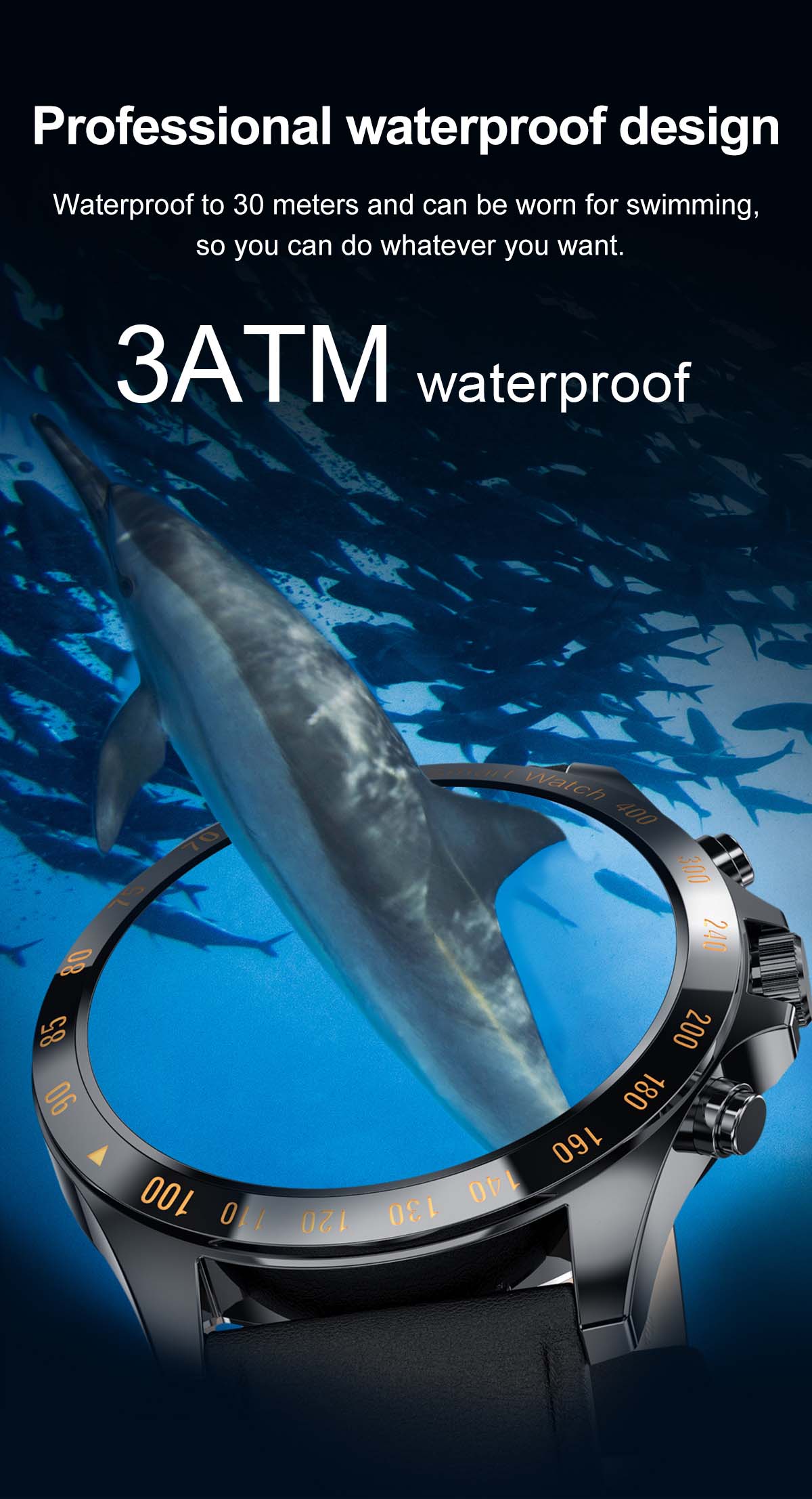 Waterproof Findtime Smart Watch