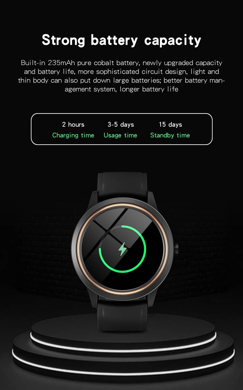 Findtime Smart Watch with Blood Pressure and Heart Rate Blood Oxygen Bluetooth Call