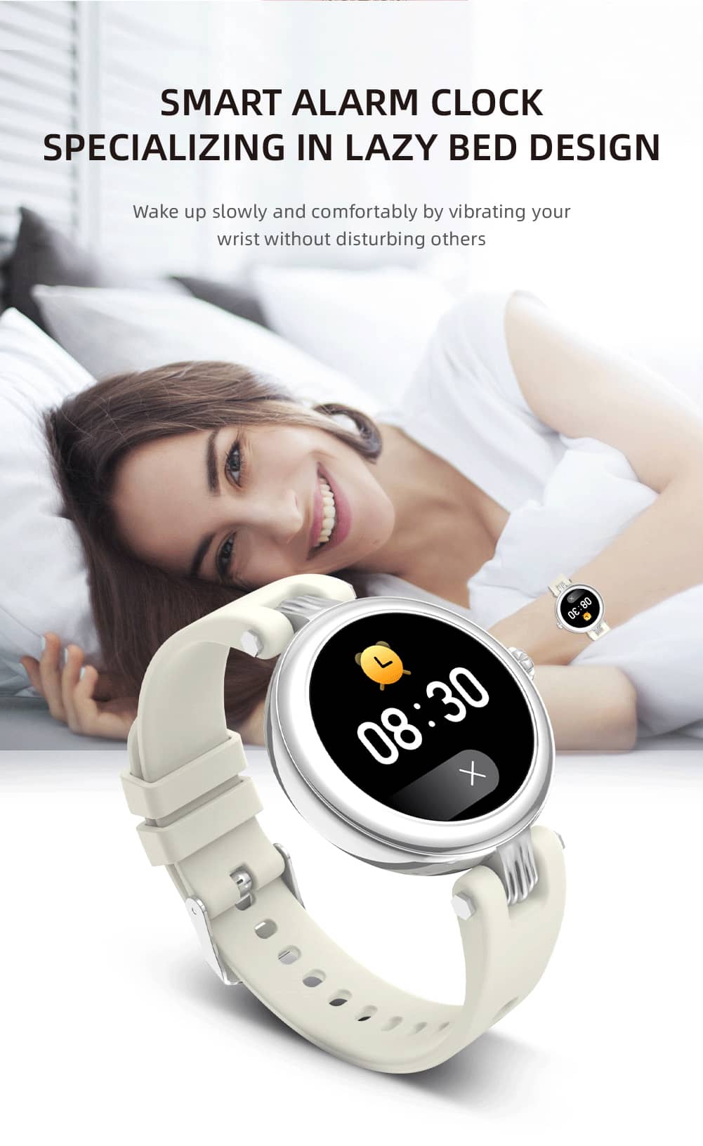 Findtime Smart Watch for Women Bluetooth Calling Blood Pressure Monitoring