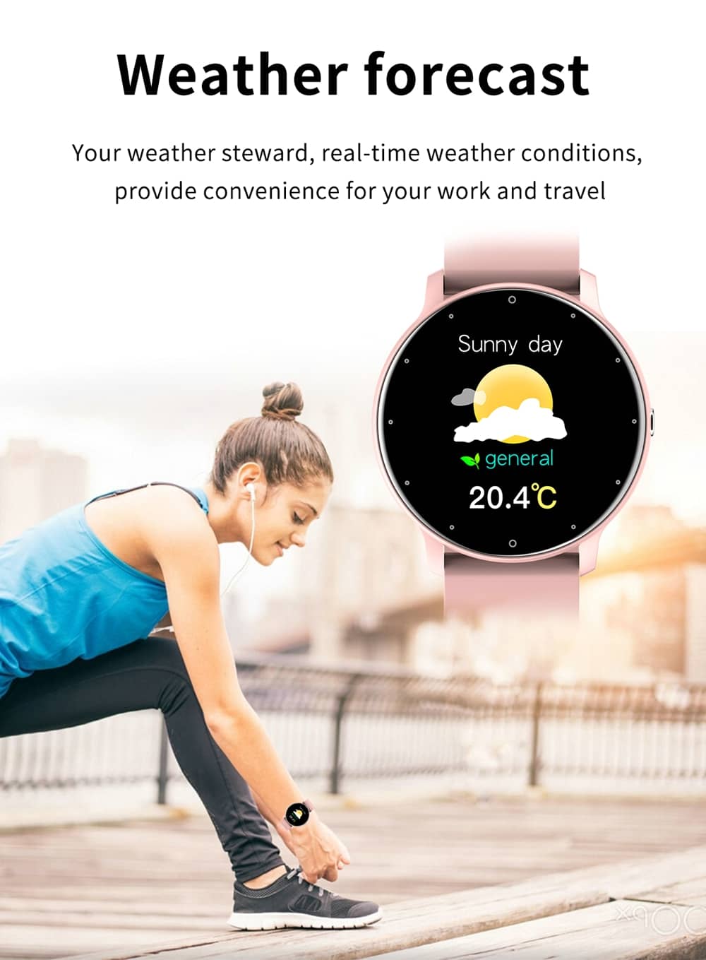 weather forcast smart watch