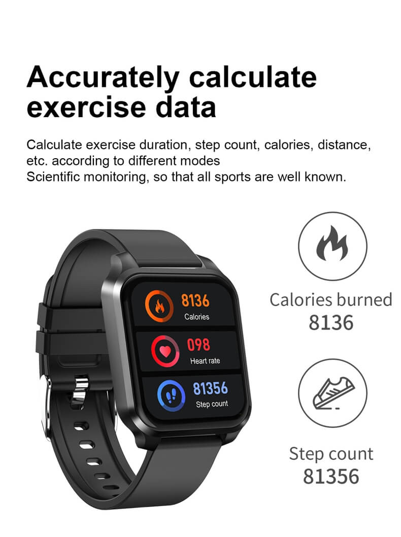 Findtime EKG Smart Watch Monitor Blutdruck Herzfrequenz Blutsauerstoff Körpertemperatur