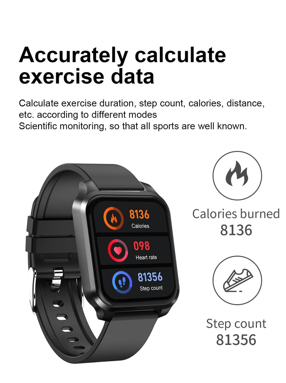 Findtime Smart Watch Monitor Körpertemperatur EKG PPG Blutdruck Herzfrequenz Blutsauerstoff