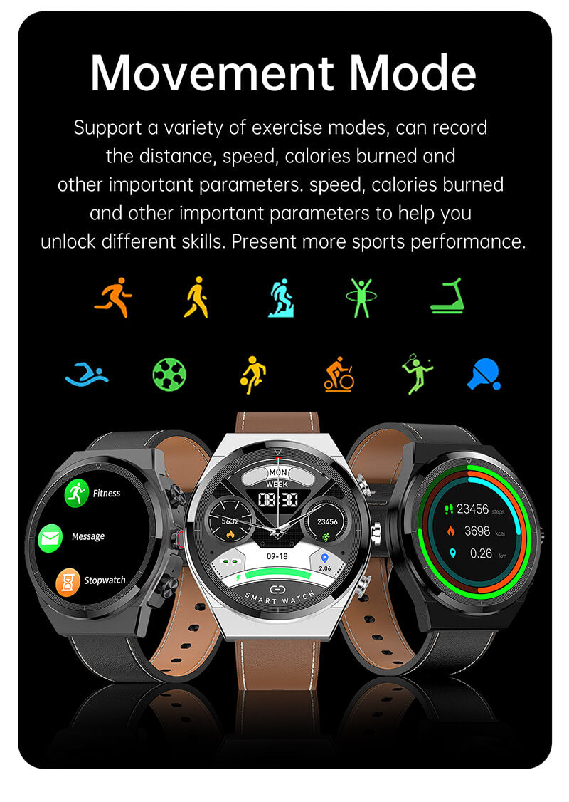 Reloj inteligente Findtime con auriculares para teléfono Android y iPhone