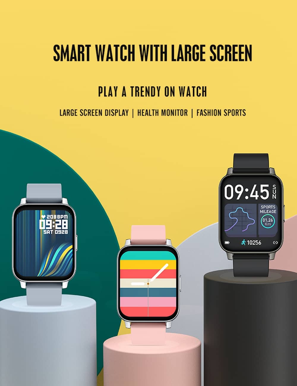 Smart Watch with Large Screen