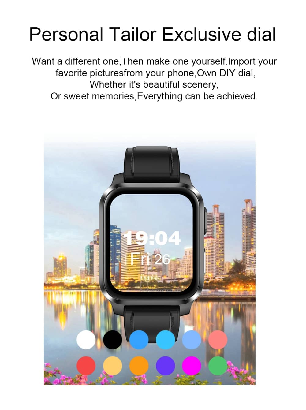 Findtime Smart Watch Monitor Body Temperature ECG PPG Blood Pressure Heart Rate Blood Oxygen