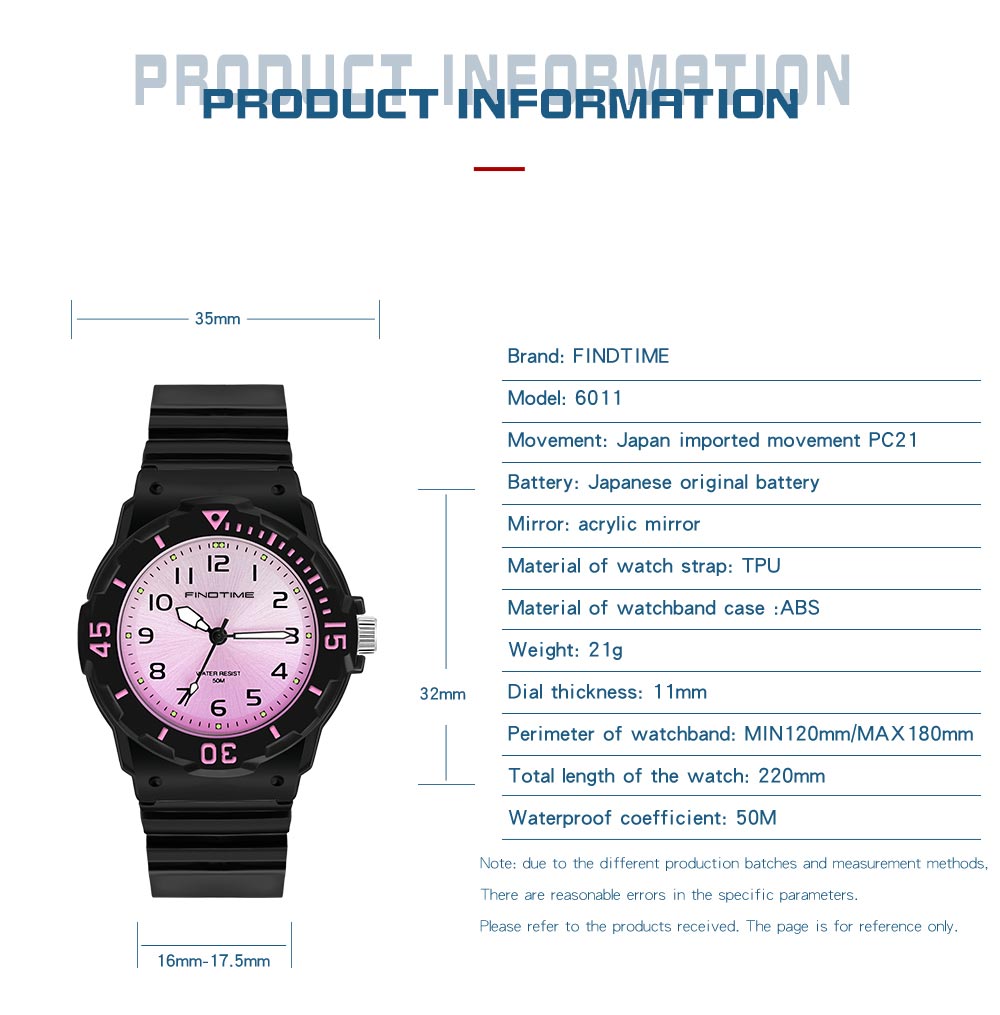 findtime watch specification