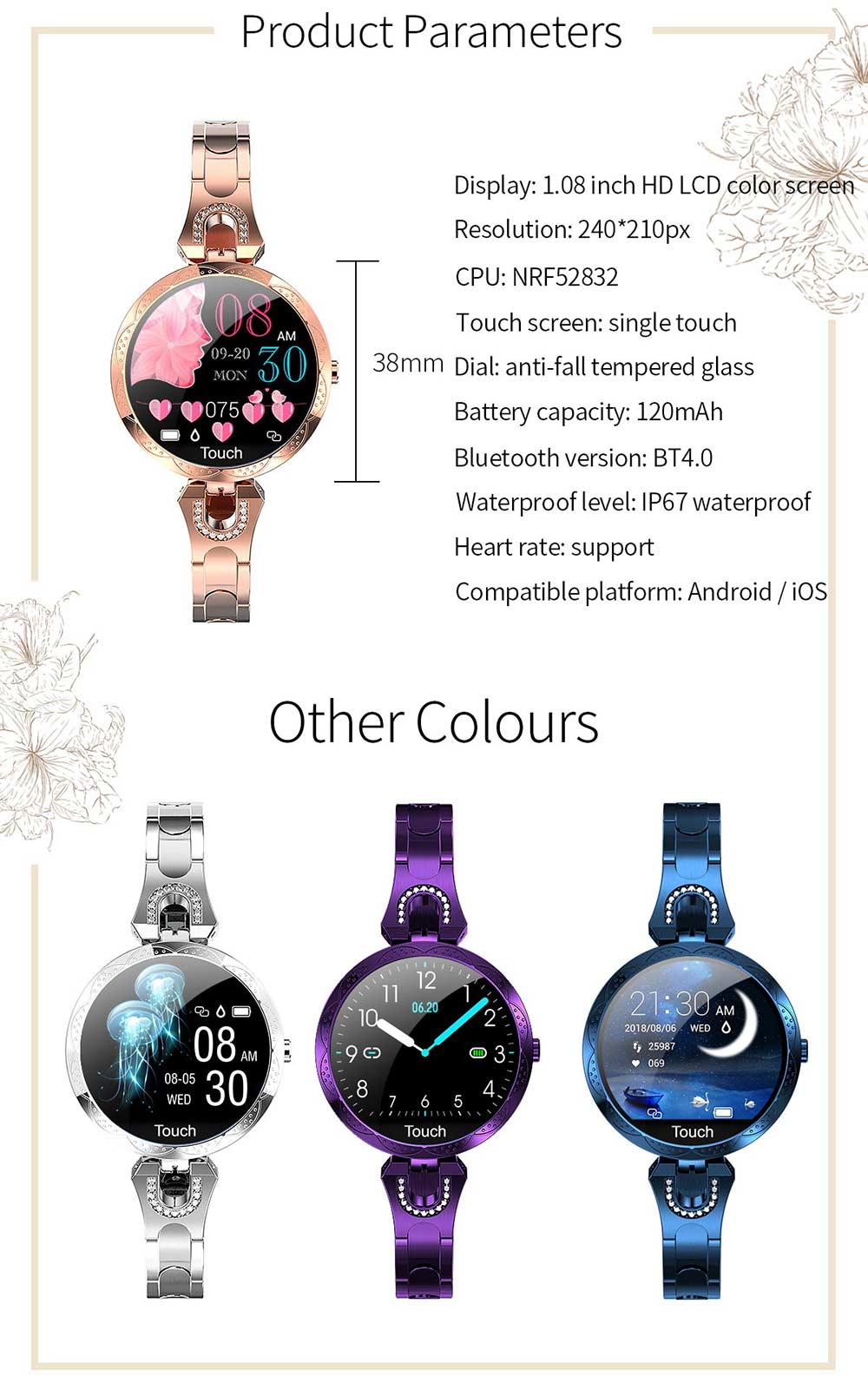 smart watches for womens