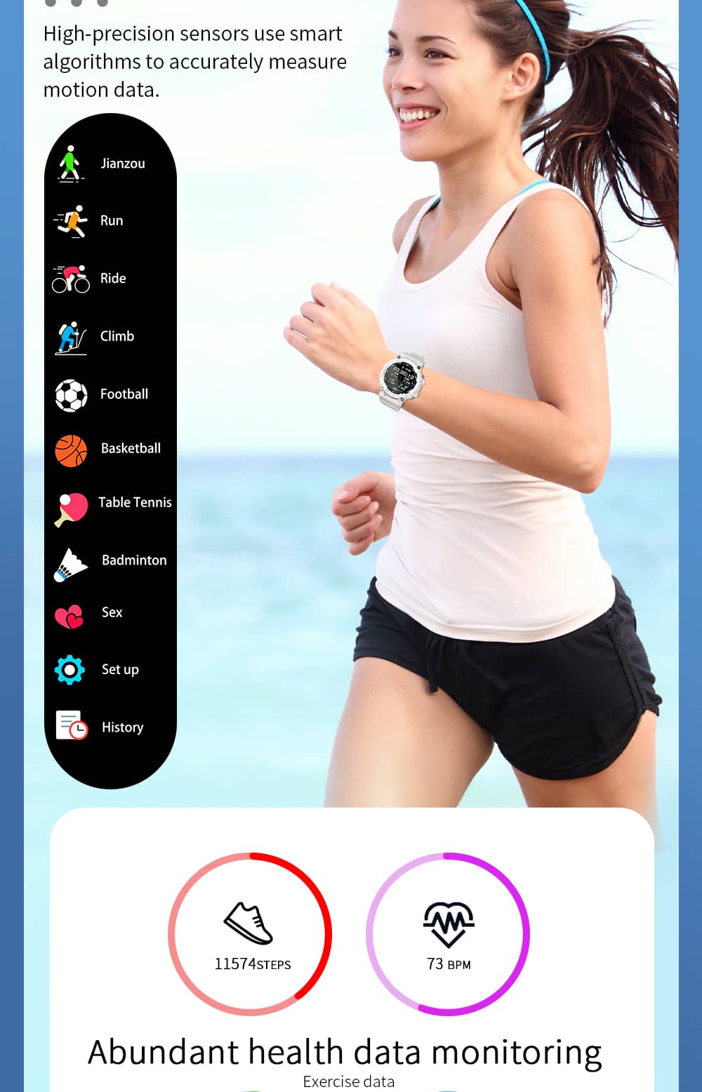 Smart Watch with Bluetooth Call ECG Heart Rate Blood Pressure Blood Oxygen Monitoring - Findtime