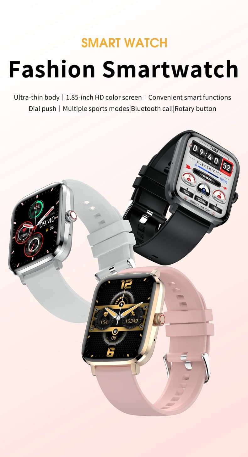 Findtime Smartwatch mit Blutdruckmessgerät, Blutsauerstoff, Herzfrequenz, Bluetooth-Anrufen