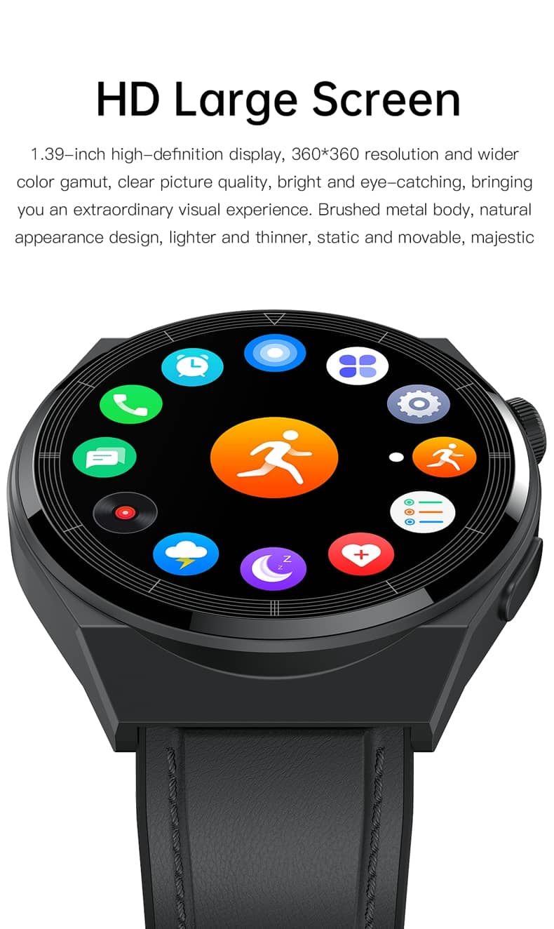 Findtime Blood Pressure Smart Watch Blood Oxygen Heart Rate Monitor Body Temperature with Bluetooth Calling