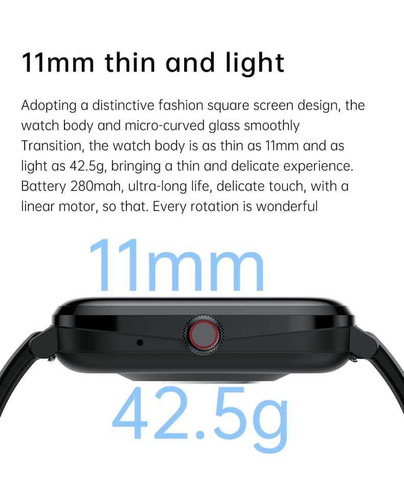 Reloj inteligente Findtime con monitor de presión arterial Oxígeno en sangre Ritmo cardíaco Llamadas Bluetooth