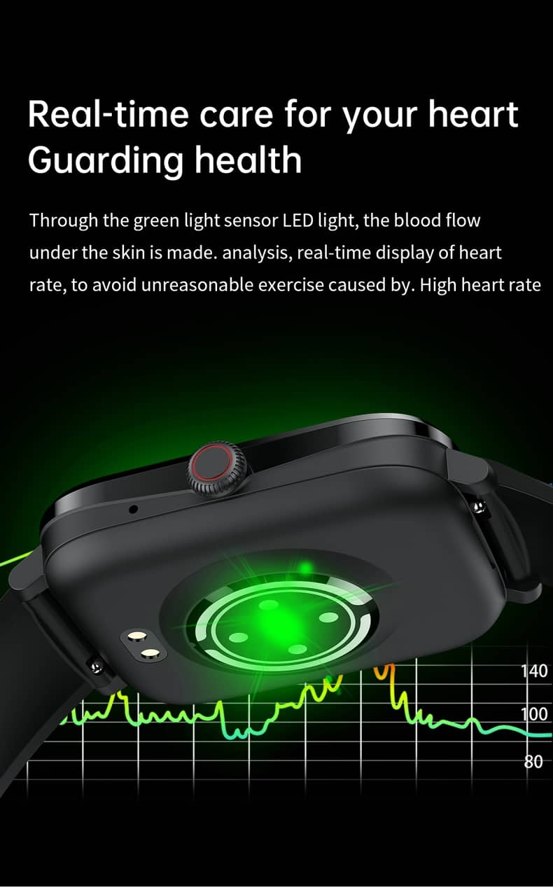 Reloj inteligente Findtime con monitor de presión arterial Oxígeno en sangre Ritmo cardíaco Llamadas Bluetooth