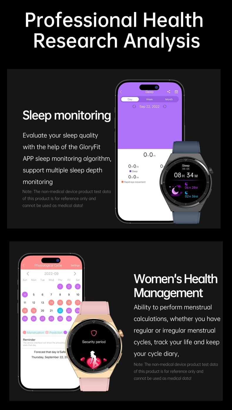 Findtime Blood Pressure Smart Watch Blood Oxygen Heart Rate Monitor Body Temperature with Bluetooth Calling
