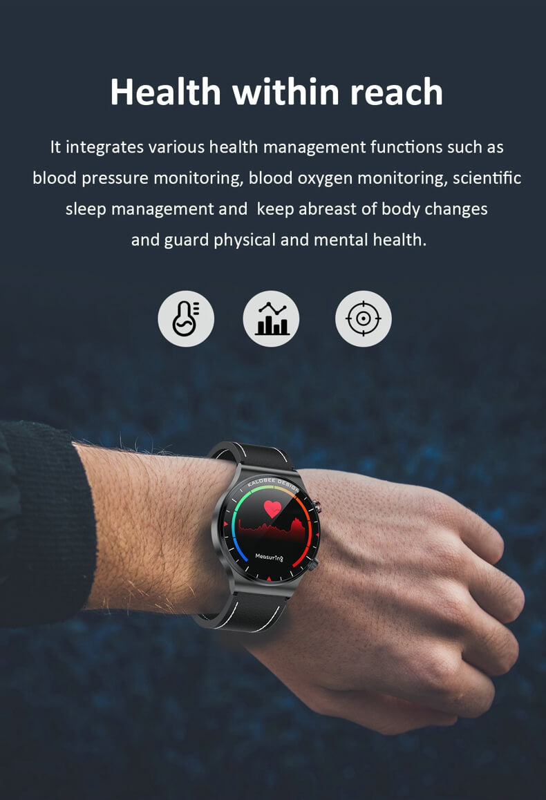 Findtime Blood Pressure Smart Watch with Heart Rate SpO2 Monitor Bluetooth Calling