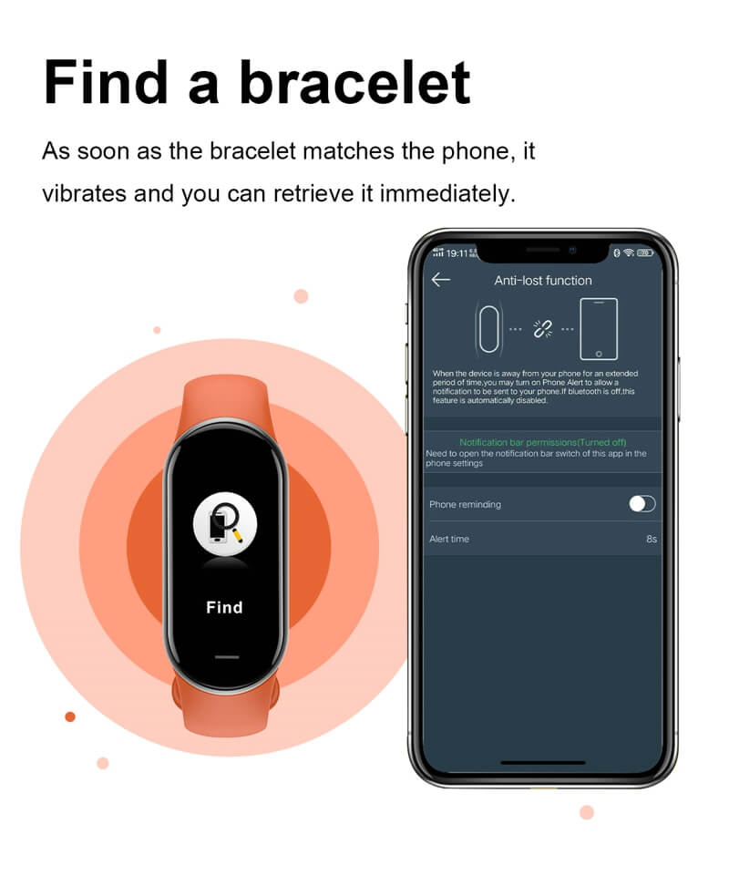 Findtime Fitness Tracker S9