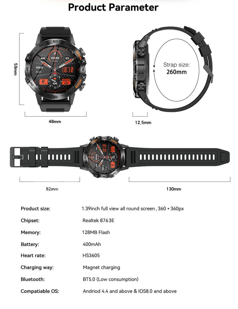 Findtime Smartwatch EX27