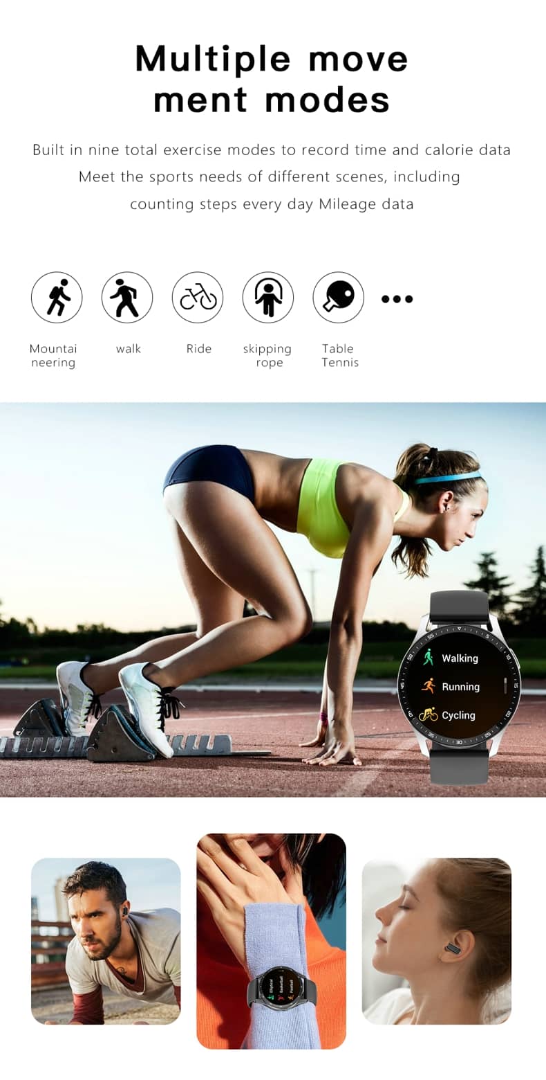 Findtime Smartwatch Buds 5 Smartwatch mit Ohrhörern