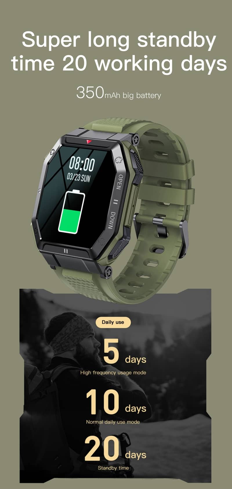 Reloj inteligente Findtime EX20