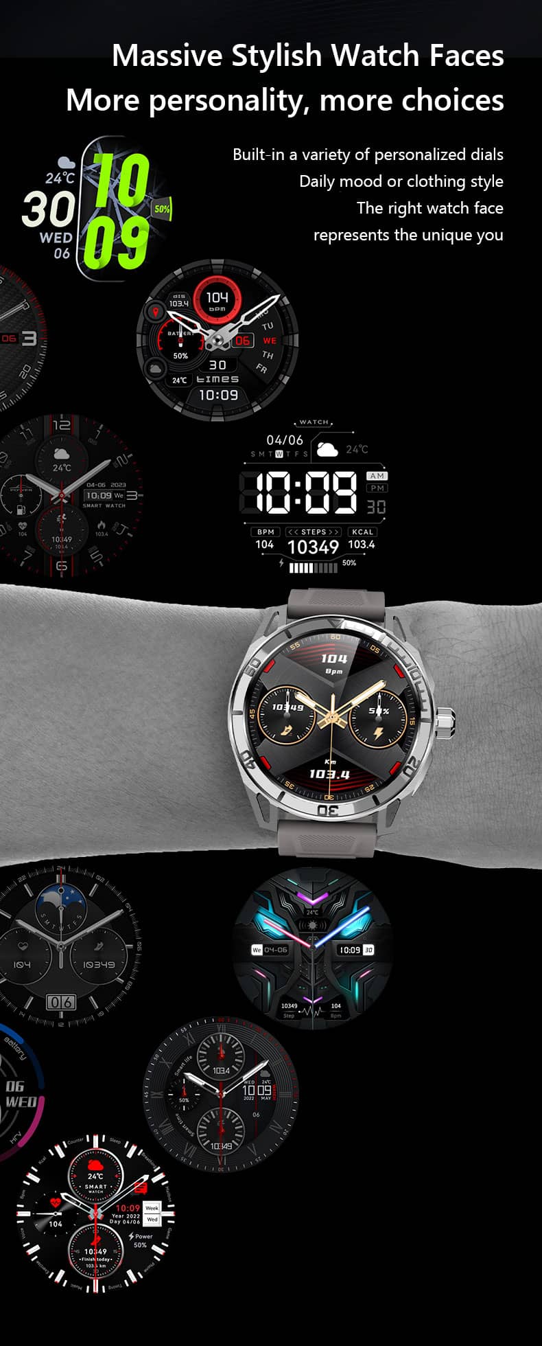 Reloj inteligente Findtime Pro 60