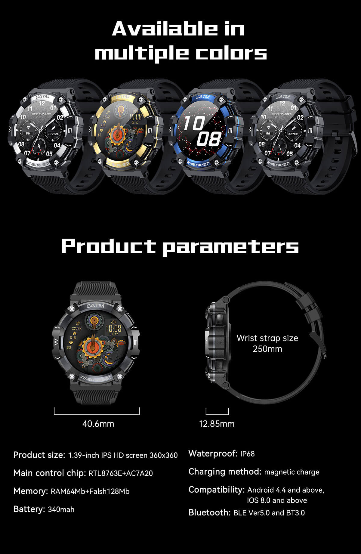 Findtime Smartwatch Pro 63